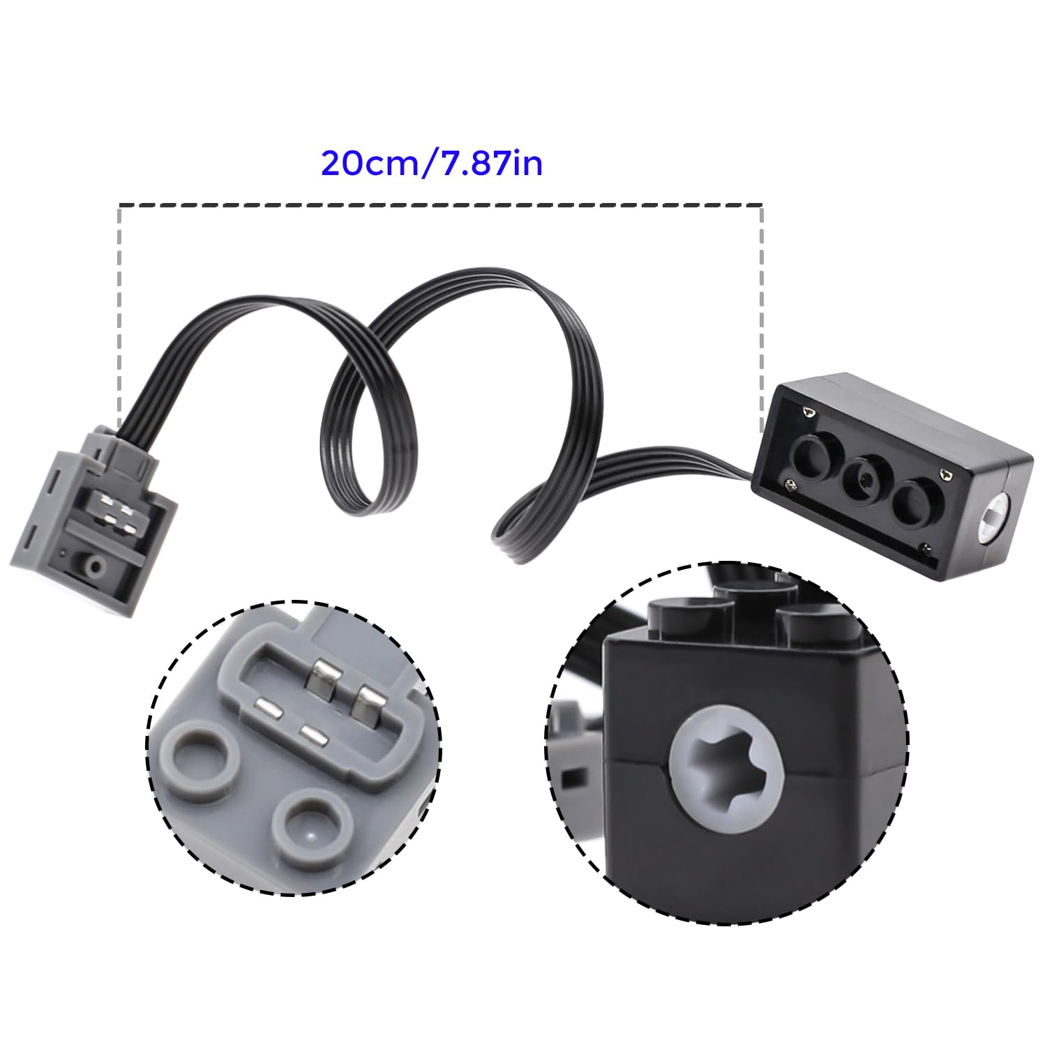 MOC S Drive Motor Support Forward Reverse Slow Speed Torque Speed Motor -Compatible Building Blocks PF Micro Power Motor - 44 - View #8