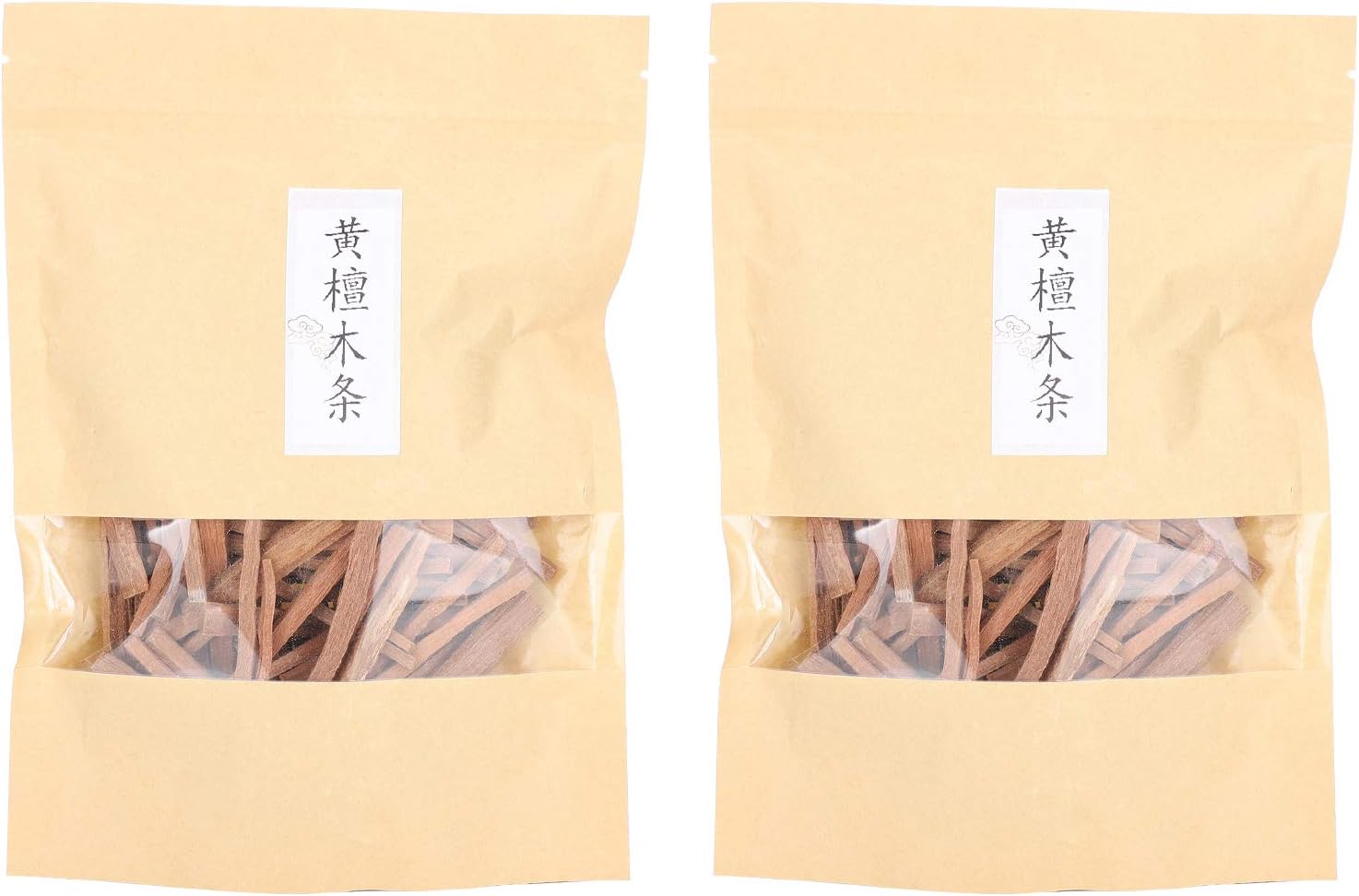 Sandalwood Wood Sticks, Wooden 2 Packs Incense Sticks Tea Ceremony Ggifts Irregular Wood Sticks, for Study Yoga Room Living Room Bedroom(Dalbergia Strips)