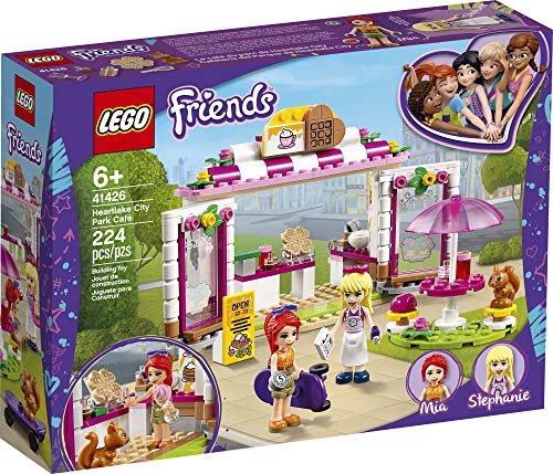 Lego Friends Heartlake City Park Café 41426 Building Toy, Outdoor Café Set Inspires Role Play And Includes 2 Buildable Mini-Doll Figures, Great Gift For Kids Who Love Food Play (224 Pieces) #TOP3