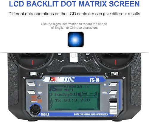 Miniatura 6 de Flysky RC Transmisor TX con receptor para RC cuadricóptero FPV Racer avión