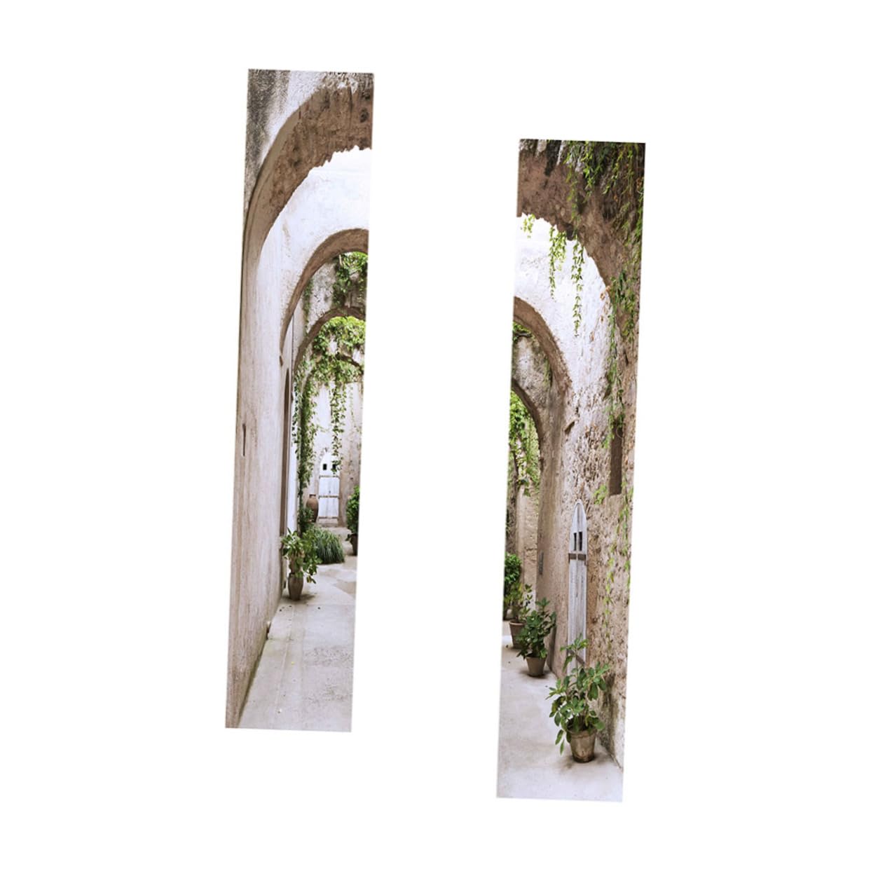 Autocollants décoratifs 3D pour salon et chambre : transformez vos portes en PVC