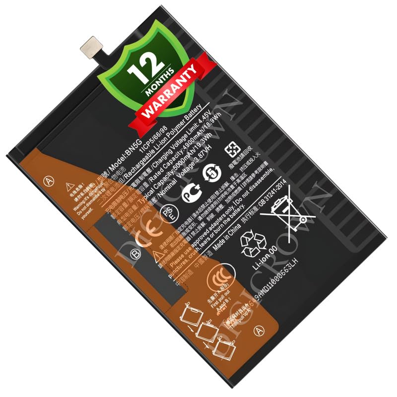 Image of Original BN5G Battery Compatible for Xiaomi Redmi 10A | Redmi 10C - (5000mAh) - 1 Year Warranty DF7
