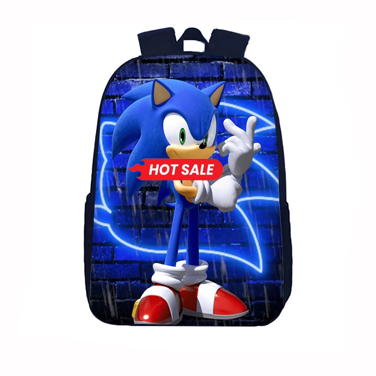 FGJIIFDF Cute Cartoon Anime Backpack for School,3D Print 17 Inch Large Capacity Adjustable Bag for Teens Boys Girls