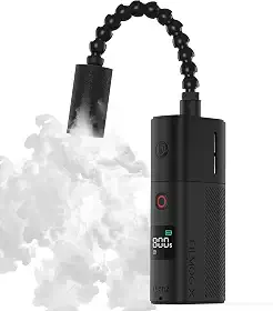 ULANZI FM02 FILMOG X Máquina de Fumaça Portátil 30W com Tela Digital, 3 Modos de Névoa, Bateria Recarregável, 5000mAh, Acessórios para Câmeras para Gravação de Vídeo, Fotografia de Alimentos