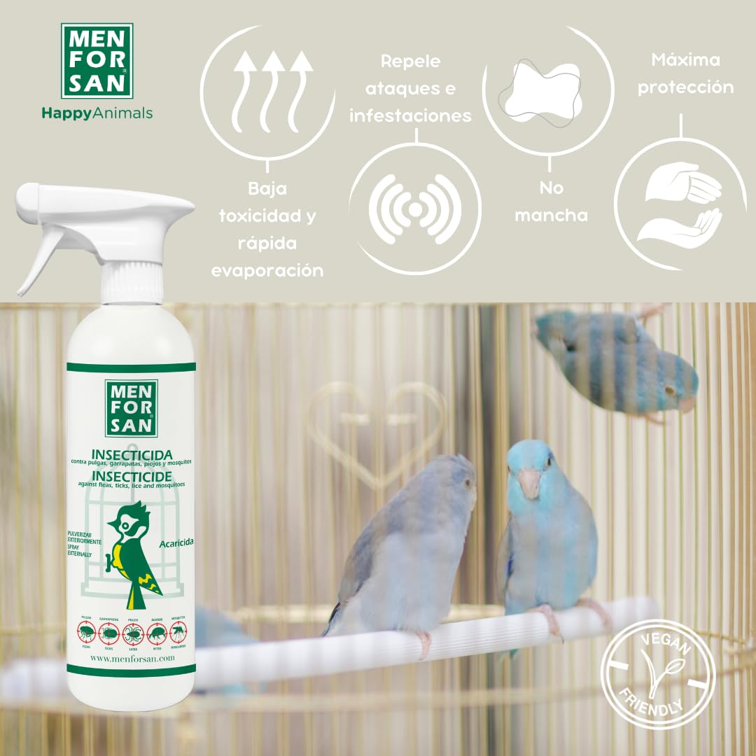 MENFORSAN Insecticida Aves - 750 ml, El embalaje puede variar