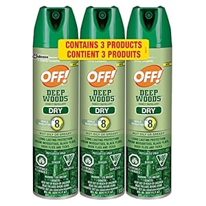 OFF! Deep Woods Dry Insect and Mosquito Repellent, Bug Spray Ideal for Camping, Hiking and Hunting, Up to 8 Hours of…