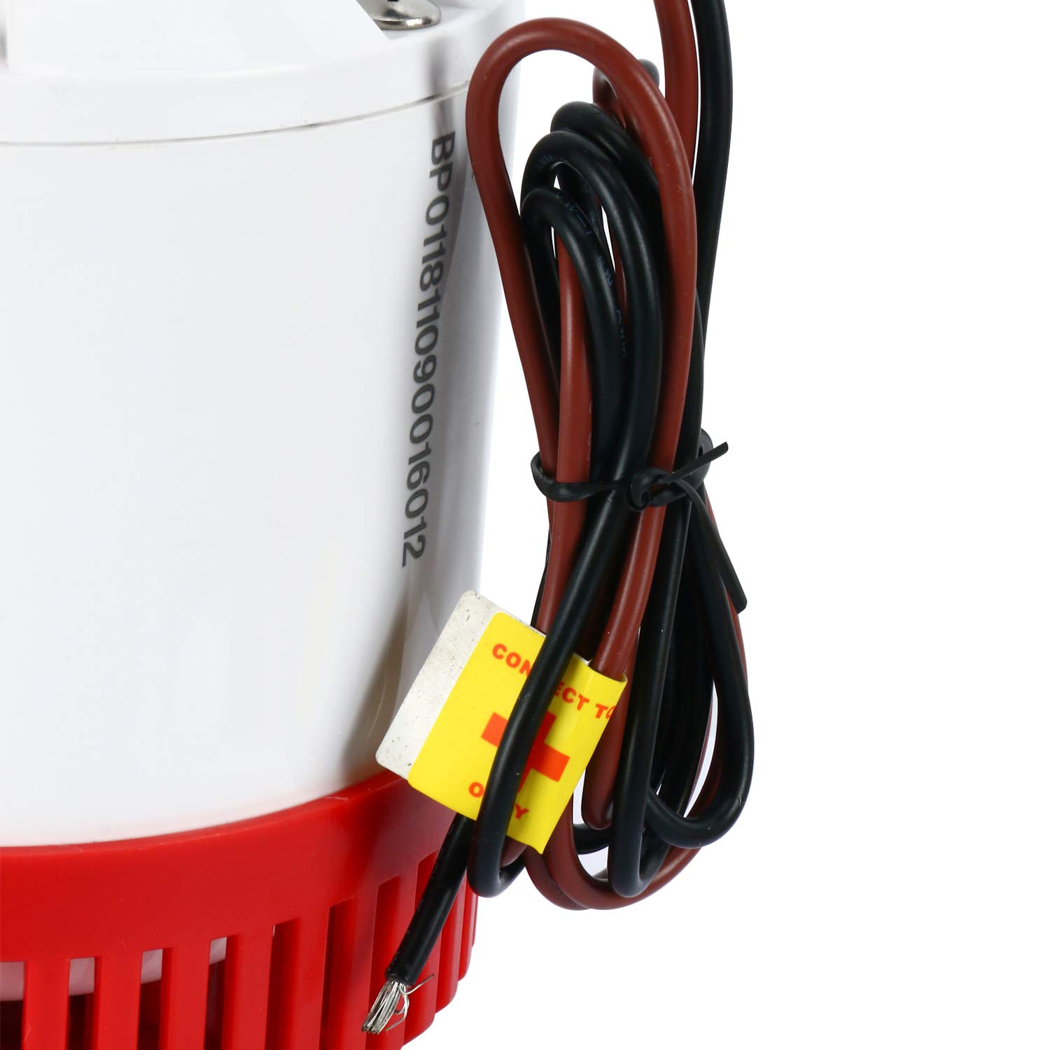 Amarine-made Bomba de achique electrónica, 3700 GPH, 12 V, para fontanería, Barcos, etc.