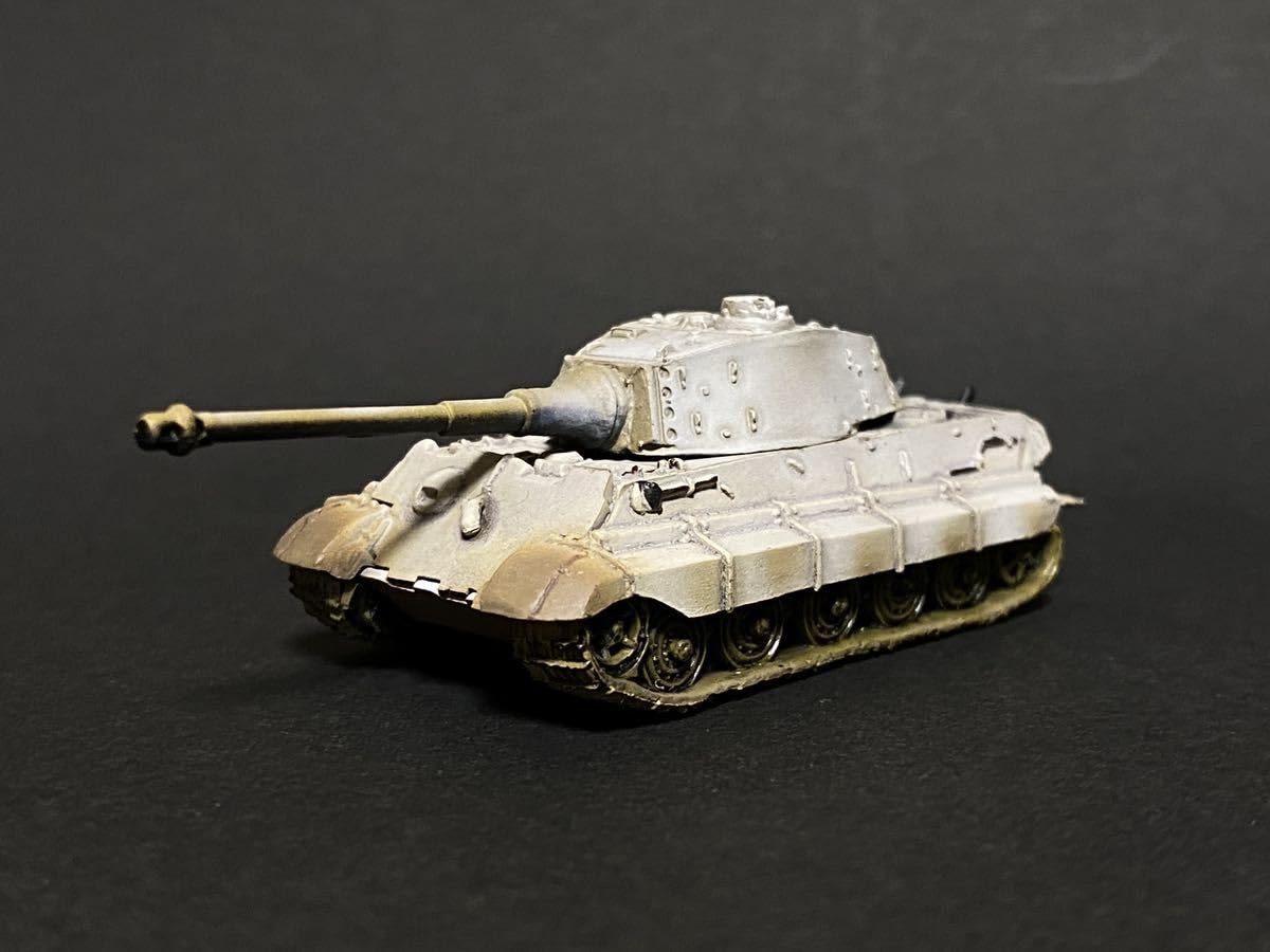 Amazon | WTM2 1/144 ティーガーⅡ重戦車ヘンシェル砲塔型 冬季迷彩