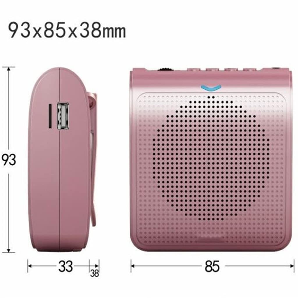 Microfono Portatile, Altoparlante, Mini Amplificatore vocale, Radio, Insegnante, Guida turistica