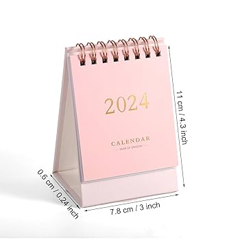 Amazon.com : Mini Desk Calendar, Small Desktop Calendar Mini