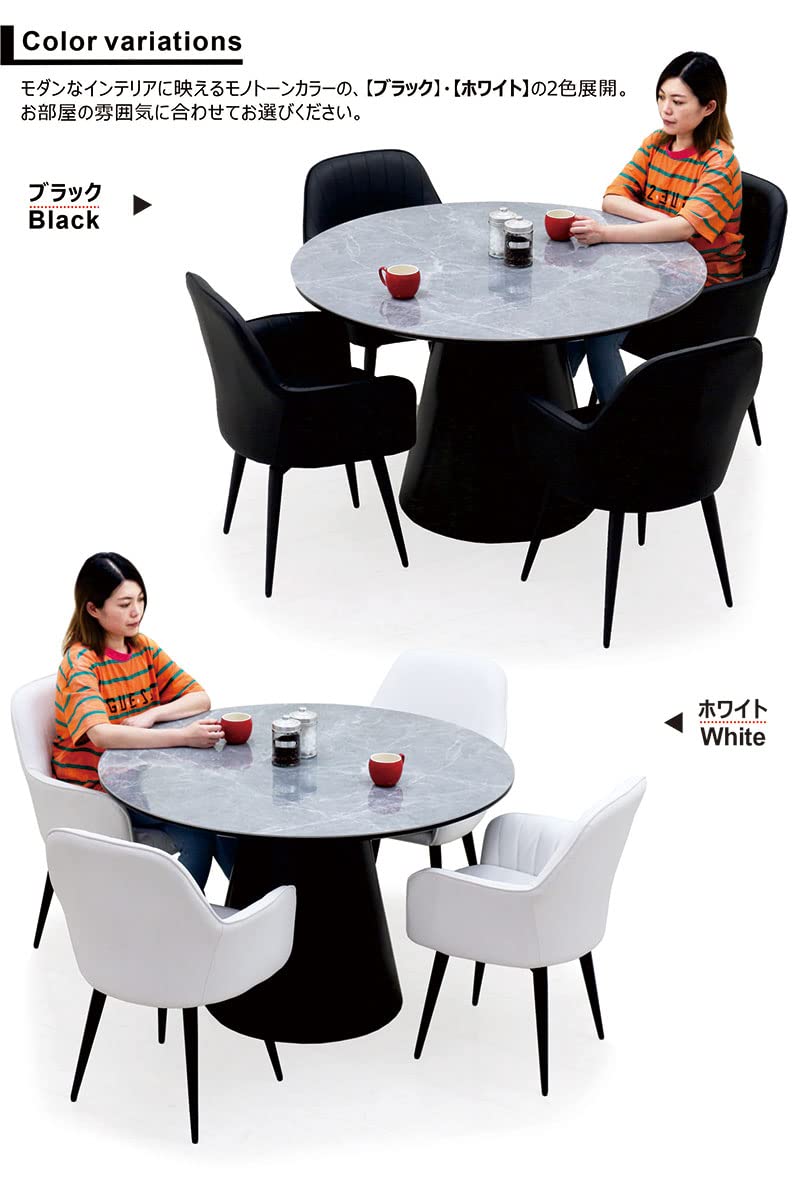 Amazon.co.jp: ノーブランド品 セラミック大理石風ダイニングテーブル