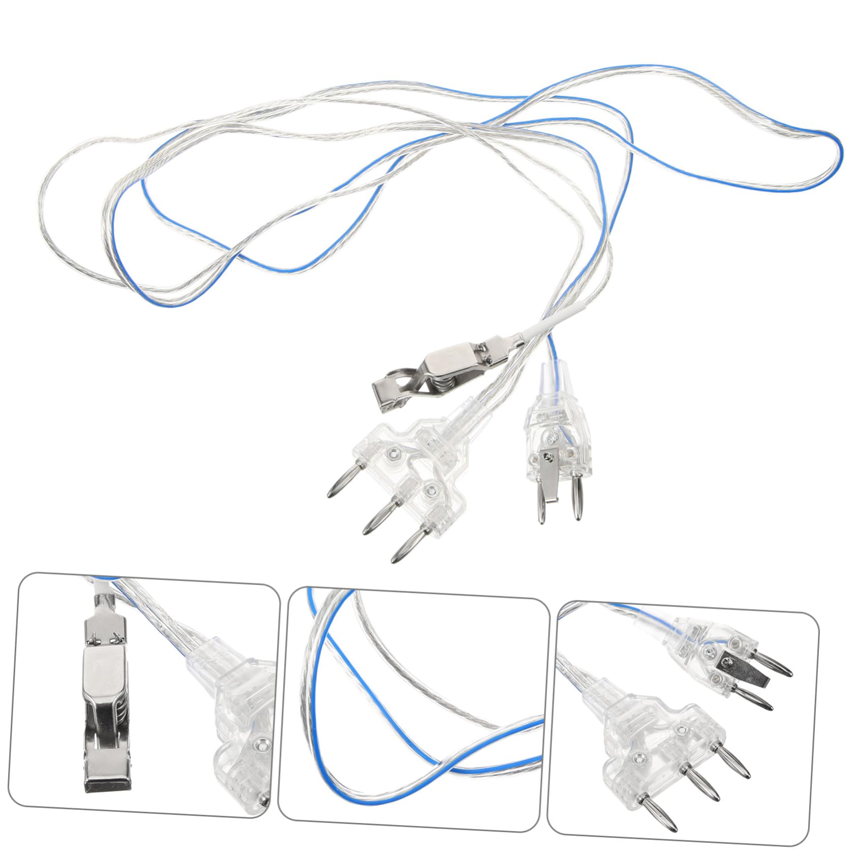 Cordon de Transparent pour Équipement Escrime Fil Conducteur Résistant pour Fleuret Protection et Performance