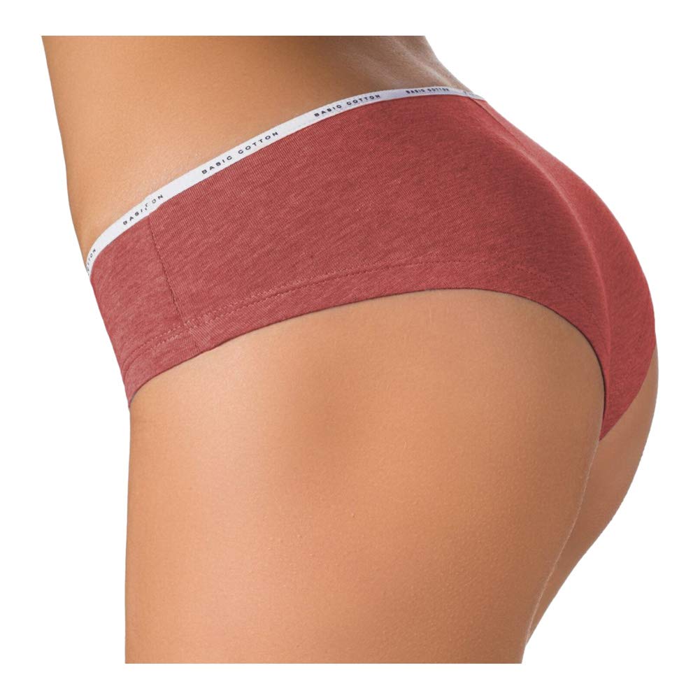 Conte elegant Women's Sexy Cotton Hipster Panties - Basic LHP 689