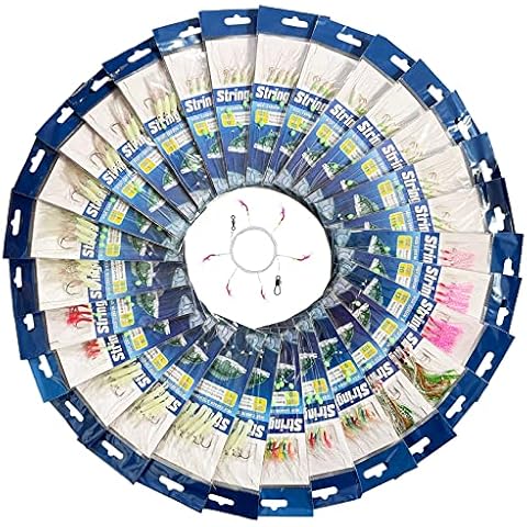Bombite Sabiki Rigs: 30-Pack Fishing Bait Rigs Cover