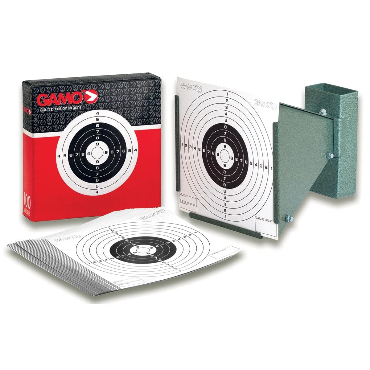 Gamo Cone Pellet Trap, Collapsible, 100 Paper Targets