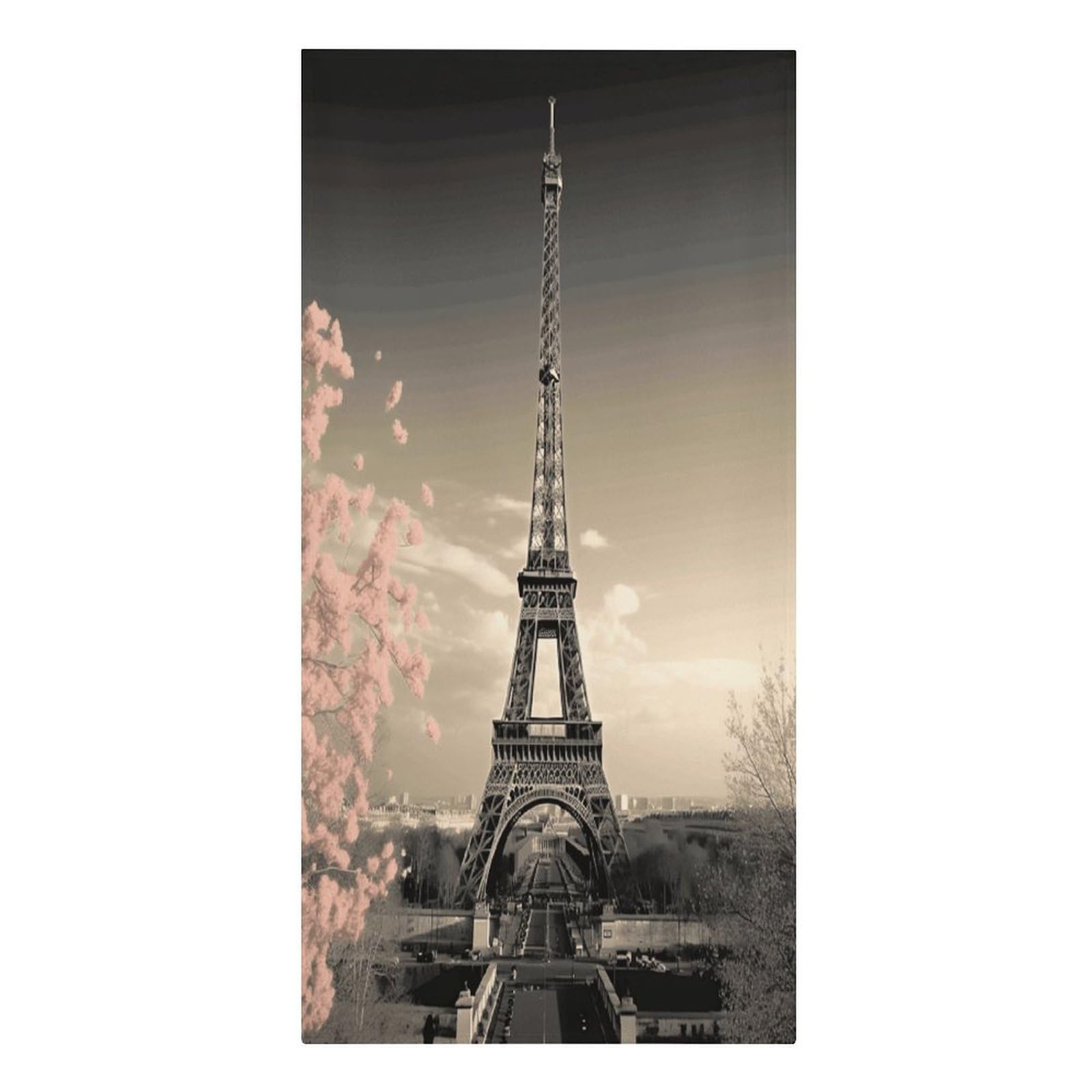 VstaDank Paris Tower Beach Towels 30"x61" Microfiber Super Absorbent Large Bath Towels Cozy Soft Swim Travel Towel Quick Dry Thin Pool Towel Beach Accessories for Outdoor Adult