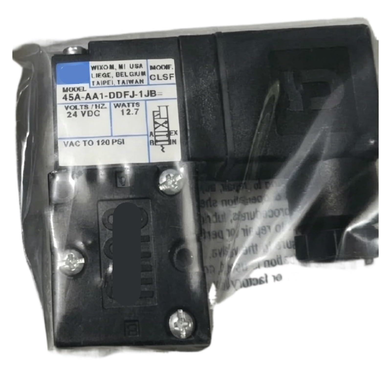 Electromagnetic valve 45A-AA1-DDFJ-1JB 45A-AA1-DDFJ-1JD(45A-AC1-DDFA-1BA)