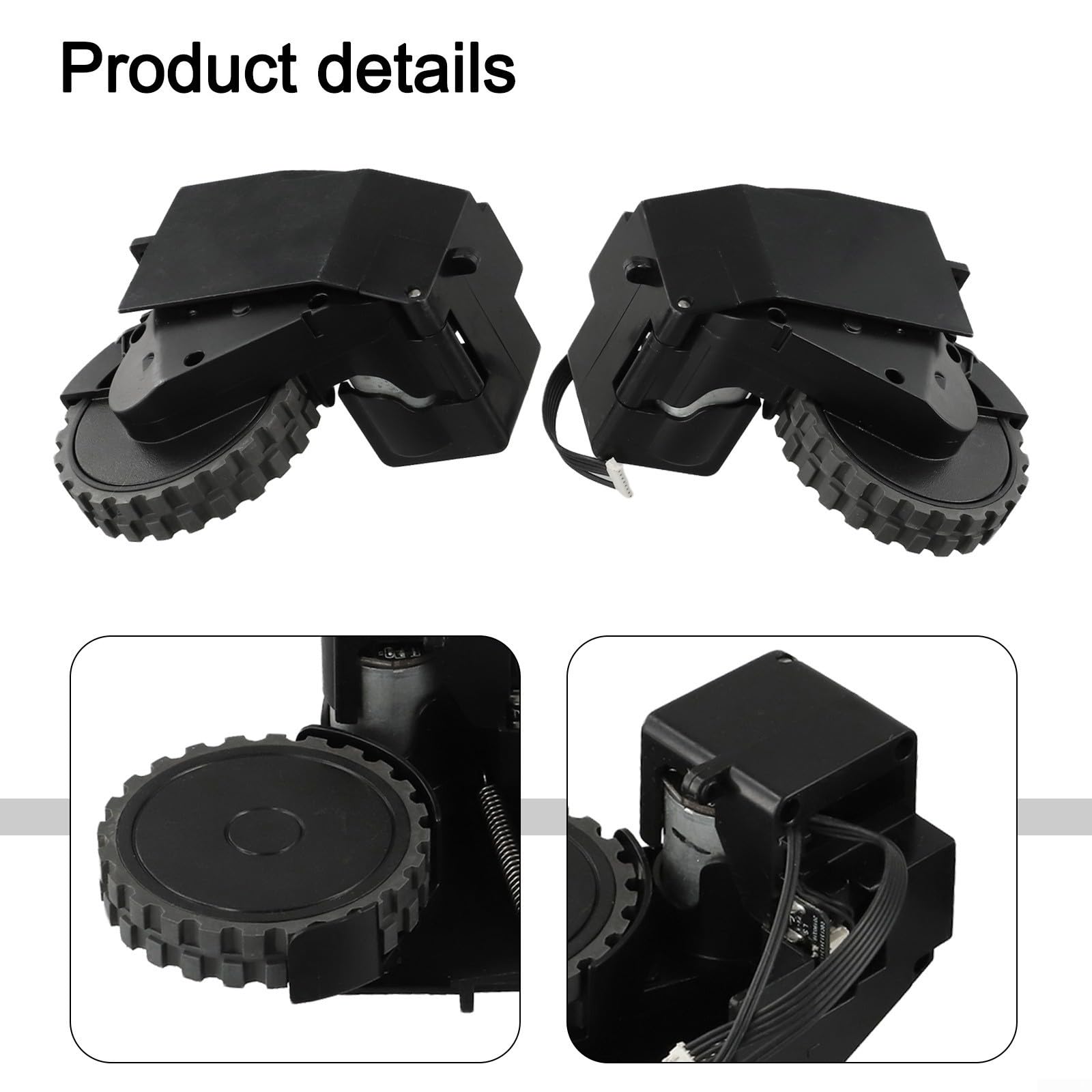Kit Ruote Anteriori per honiture per q6 Pro Installazione per facile(Set(Left+Right))