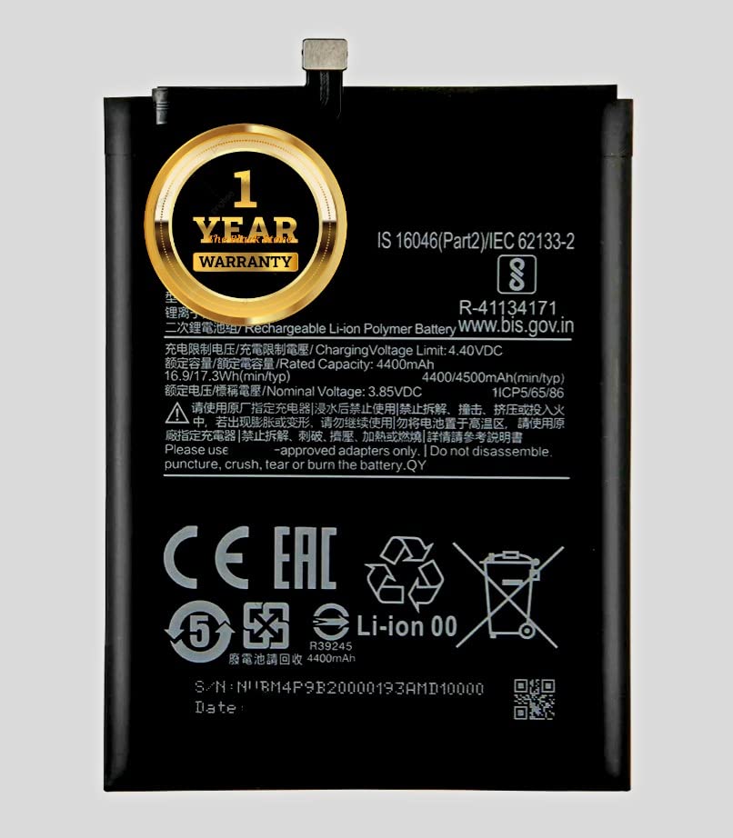 Image of Original BM4P Battery Compatible with Poco X2 (MZB9011IN) Redmi K30, M1912G7BE, M1912G7BC