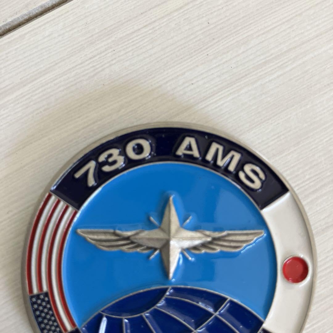 Amazon.co.jp: 米軍放出 YOKOTA AIR BASE 730 AMSチャレンジコイン : おもちゃ