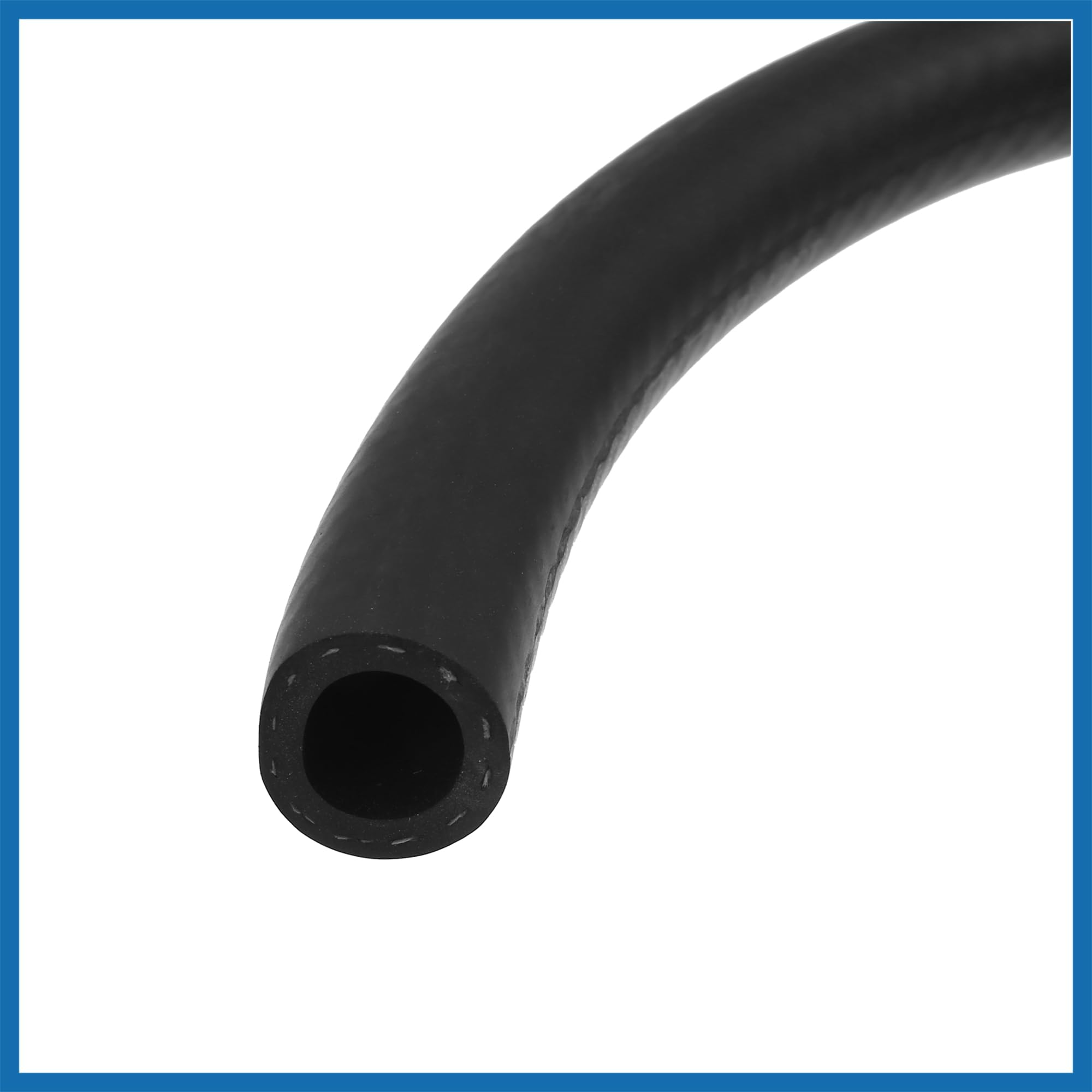 A ABSOPRO 300cm 16mm Auto Flessibile Dritto Riscaldatore Tubo Flessibile Radiatore Gomma Nero Sostituzione dell'articolo