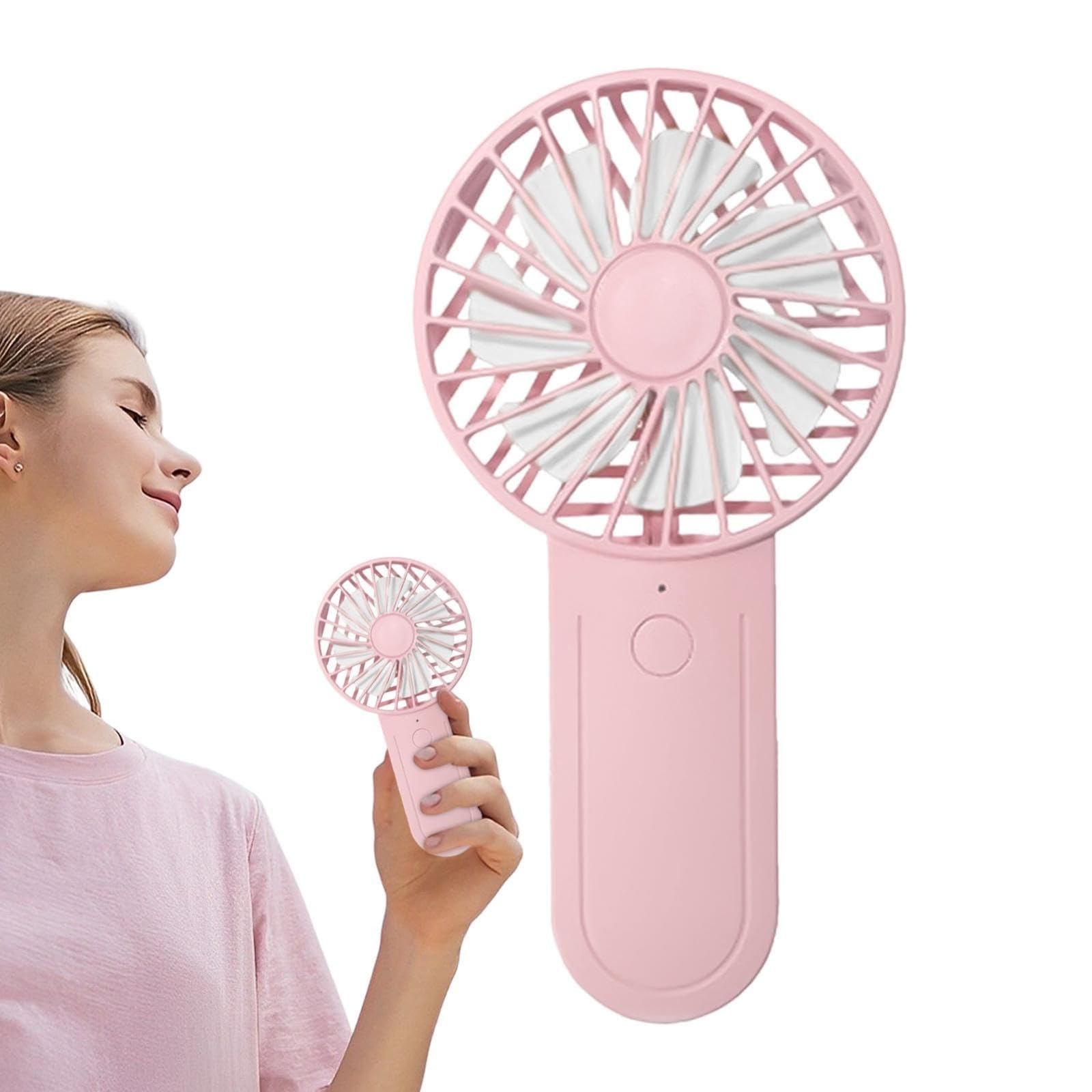 Ventilatori portatili ricaricabili personali piccoli ventilatori da scrivania ricaricabili per casa ufficio esterno Mini viaggio Essentials donne raffreddamento estate mens regali