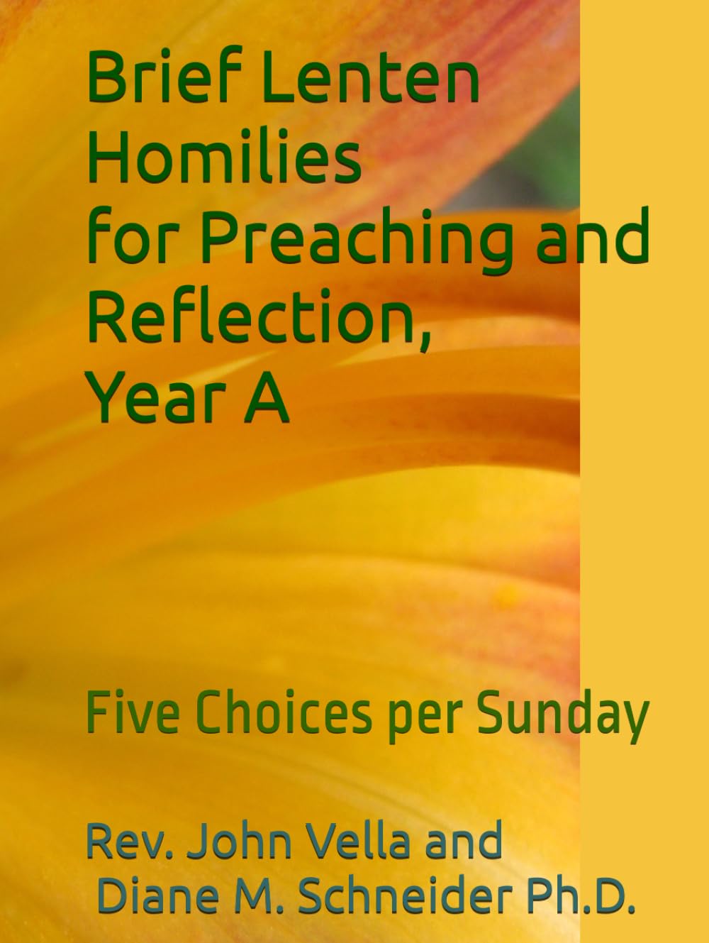 Brief Lenten Homilies for Preaching and Reflection, Year A: Five Choices per Sunday
