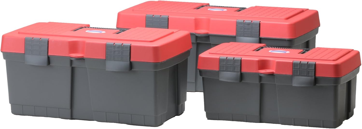 huenersdorff 663000 Tool case Alpha Mini, PP, Red/Grey