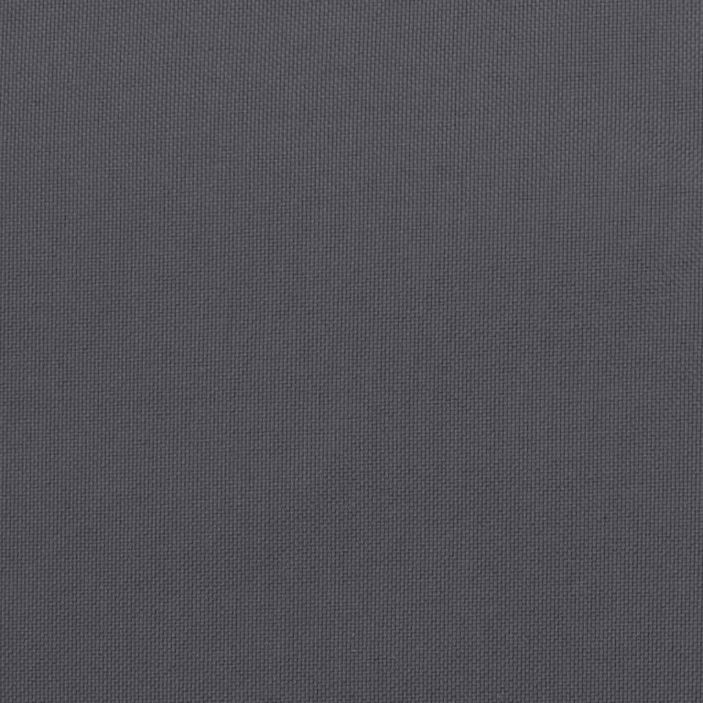 vidaXL 6 Piece Garden Chair Cushions Gray 15.7x15.7x1.5 in Oxford Fabric Indoor Outdoor Cushion Patio Sofa Seat Pad Square