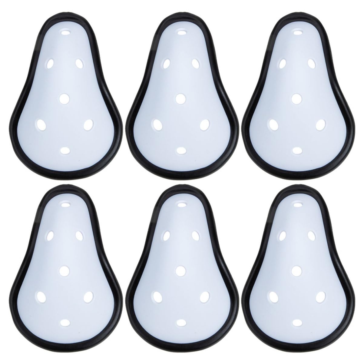 VANZACK 6pcs Professional Crotch Guard Portable Groin Protector for Breathable Comfortable Design for Sports Combat Taekwondo Training and Practice