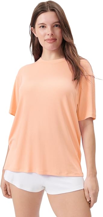 florence by mills Womens Cozy Crush Oversized Tee