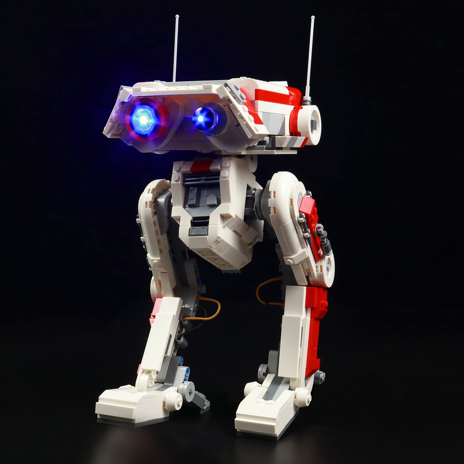 PIPART LED Light Kit for Lego 75335 BD-1 Posable Droid; Light Kit ONLY, Lego Model NOT Included