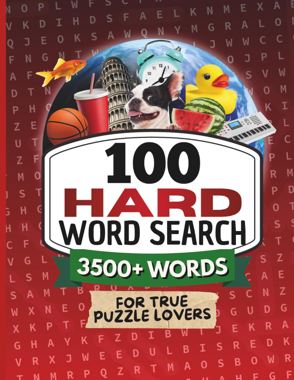 100 Hard Word Search Puzzles for Adults: 100 Themed Puzzles | Challenging 26×26 Grids | Brain-Boosting Word Search for Puzzle Lovers (Grid Challenge Word Search Series)