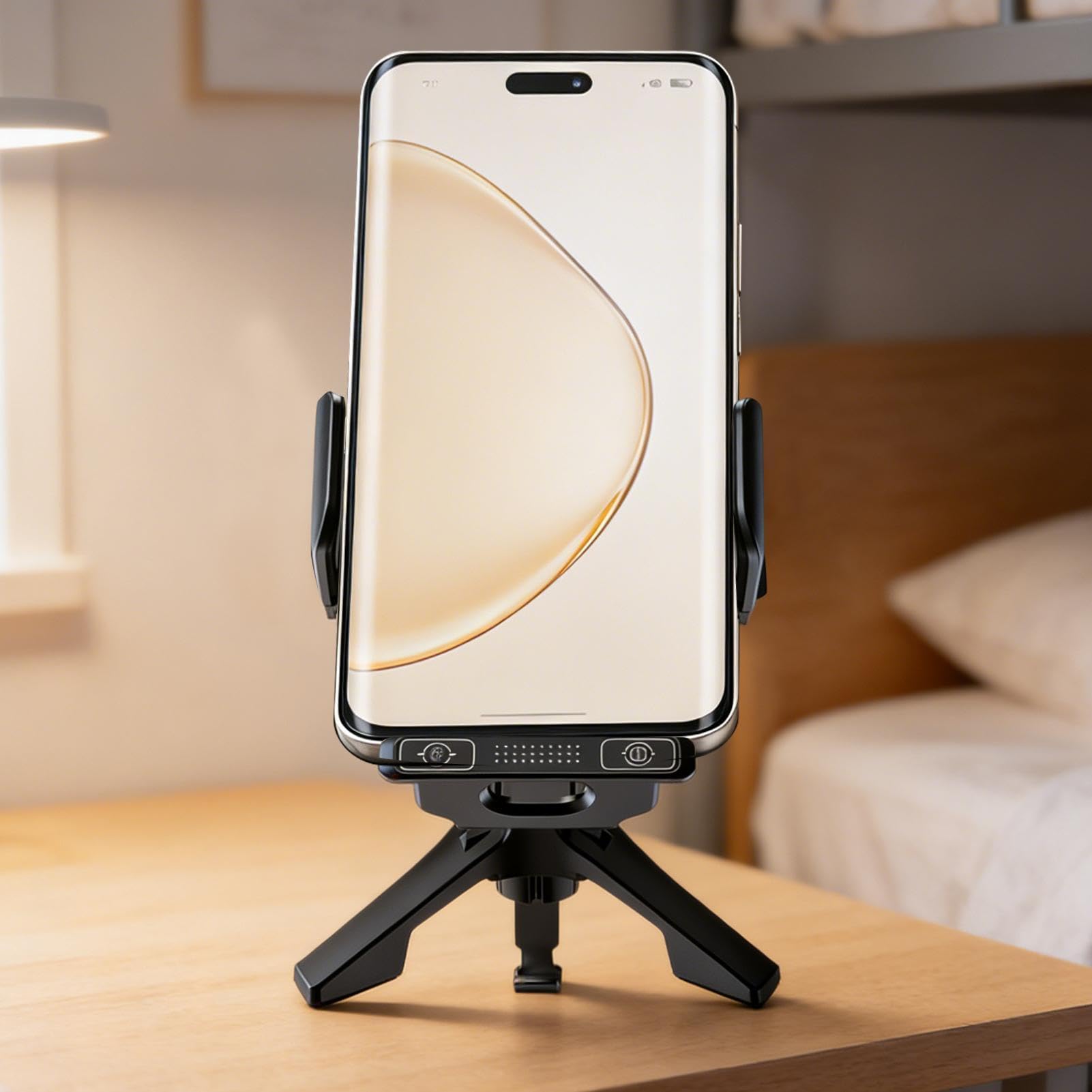 Caricabatterie Telefono Supporto Auto Rotazione 90 Gradi Ricarica Wireless | Supporto Telefono Auto Pieghevole con Schermo Per viaggi su strada, berline, camper, camion, minivan, pick-up