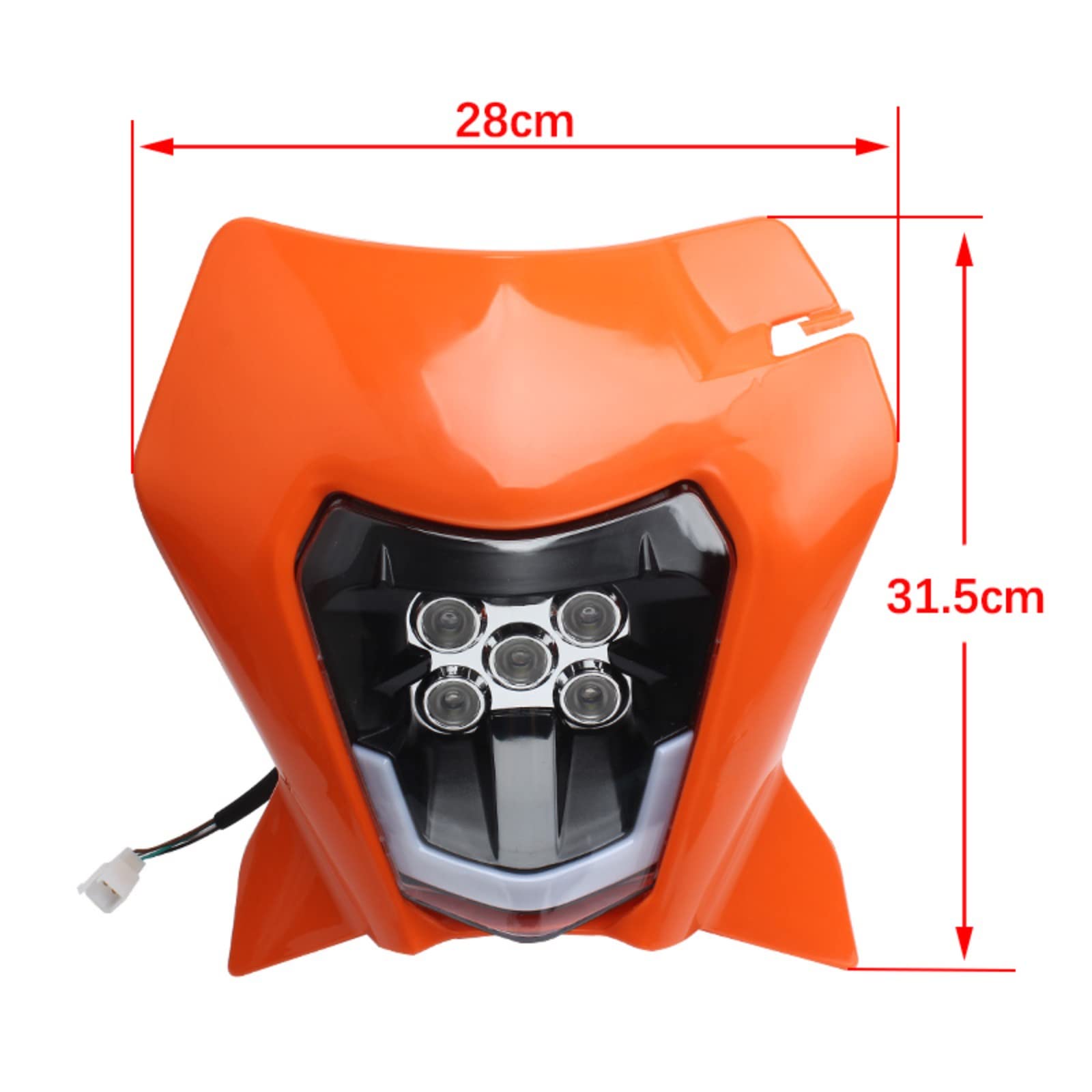 Amazon.com: POCHY Motorcycle Headlight For EXC 300 450 690