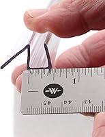 Vista 4 de Prime-Line M 6258 - Sello inferior de puerta de ducha sin marco para puertas de vidrio de 3/8 pulgadas de grosor, evita fugas de ducha y crea una