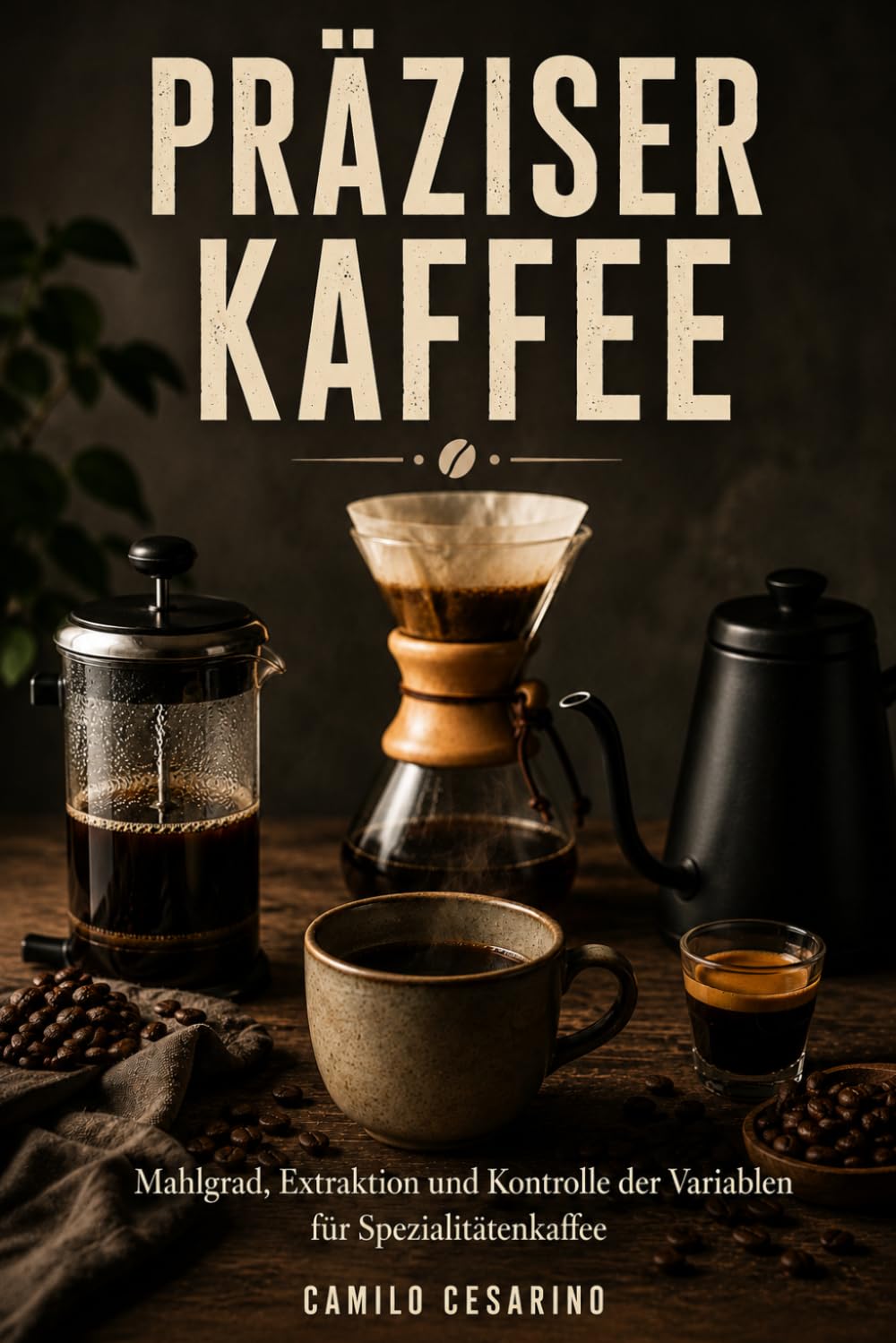 Präziser Kaffee: Mahlgrad, Extraktion und Kontrolle der Variablen für Spezialitätenkaffee (Roh und ungefiltert)