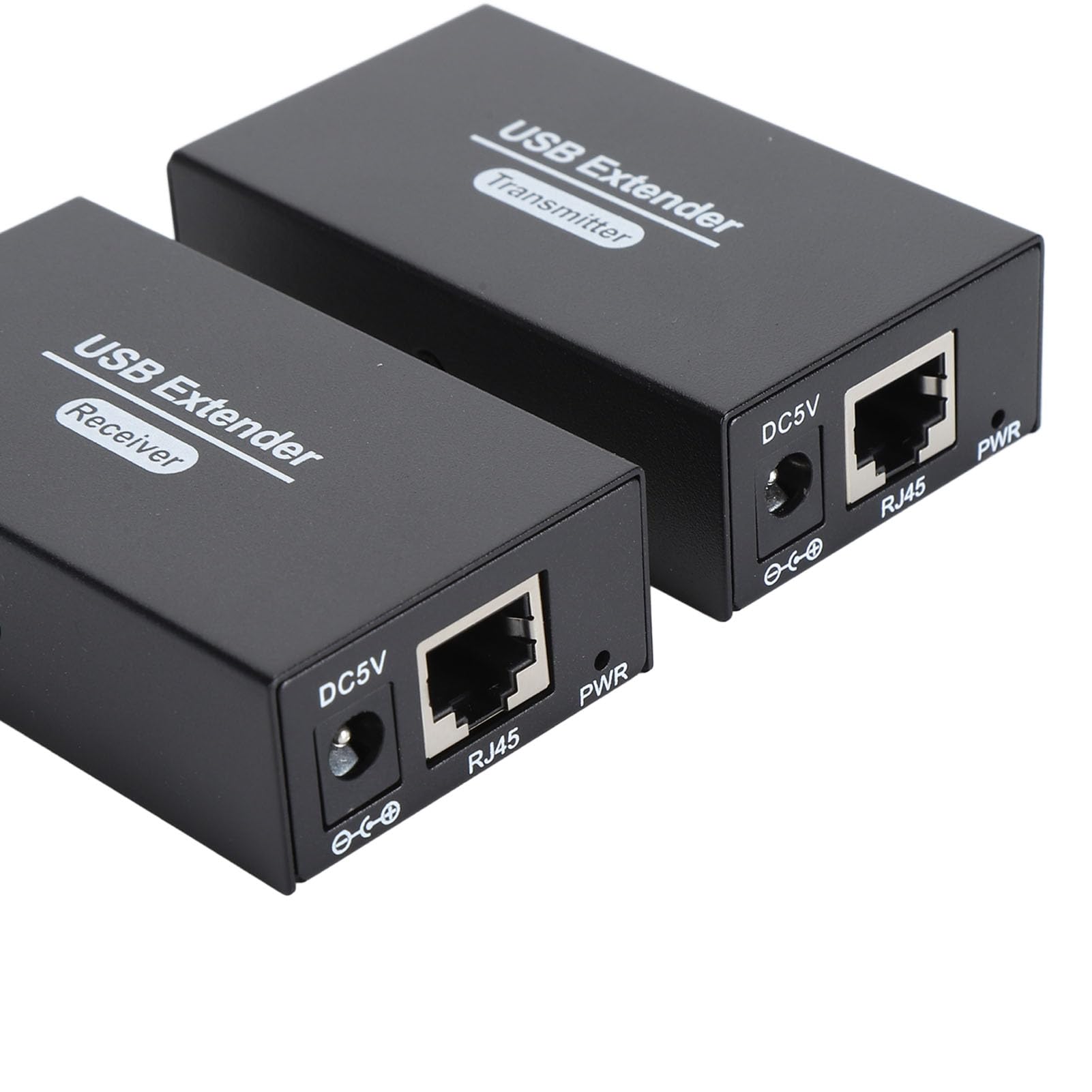 Adaptateur USB vers Ethernet 262 Pieds 480 Mbps, Rallonge USB avec Kit Complet, Plug and Play, Adaptateur Ethernet vers USB avec 4 Hub USB 2.0 (Prise UE)