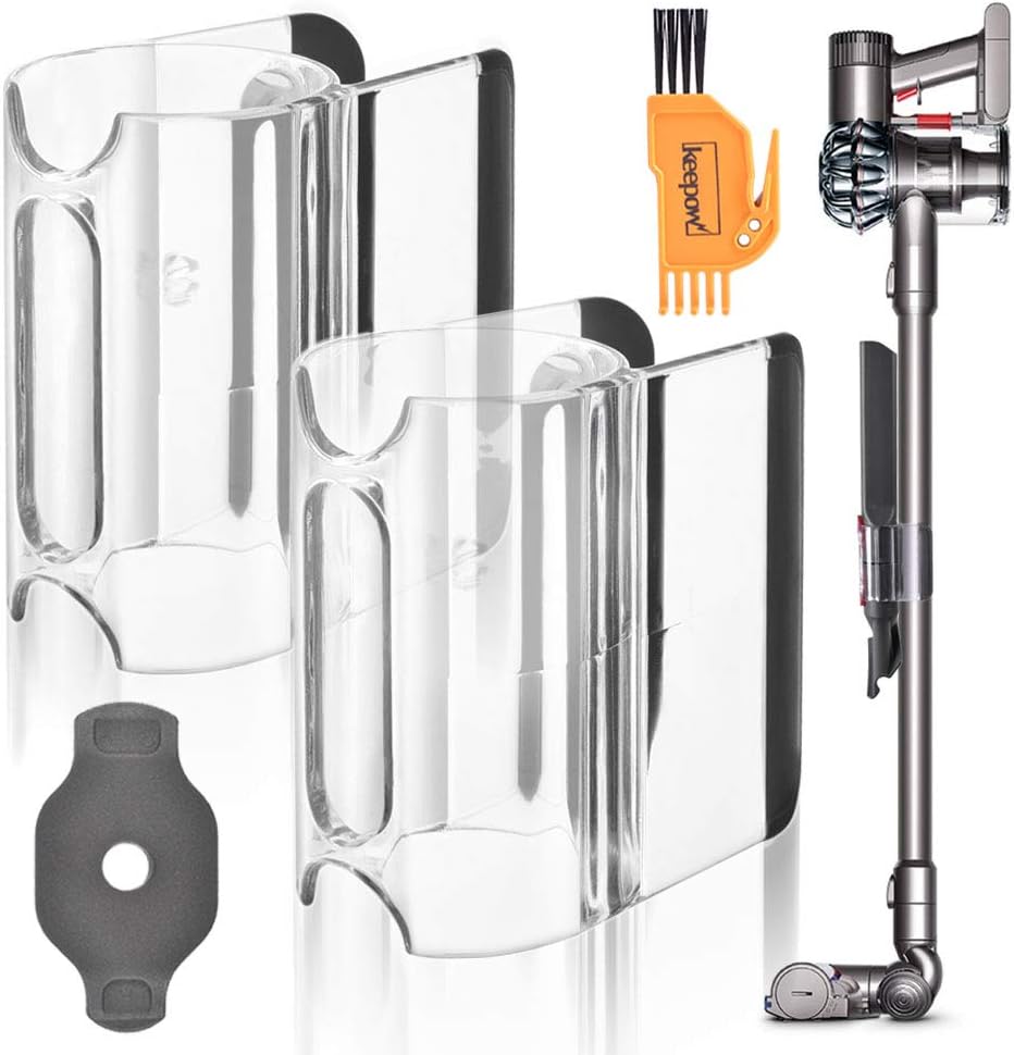 Paxanpax 69DY254 Compatible Vacuum Cleaner WallMounted Accessory Tool Holder for Dyson V7, V8