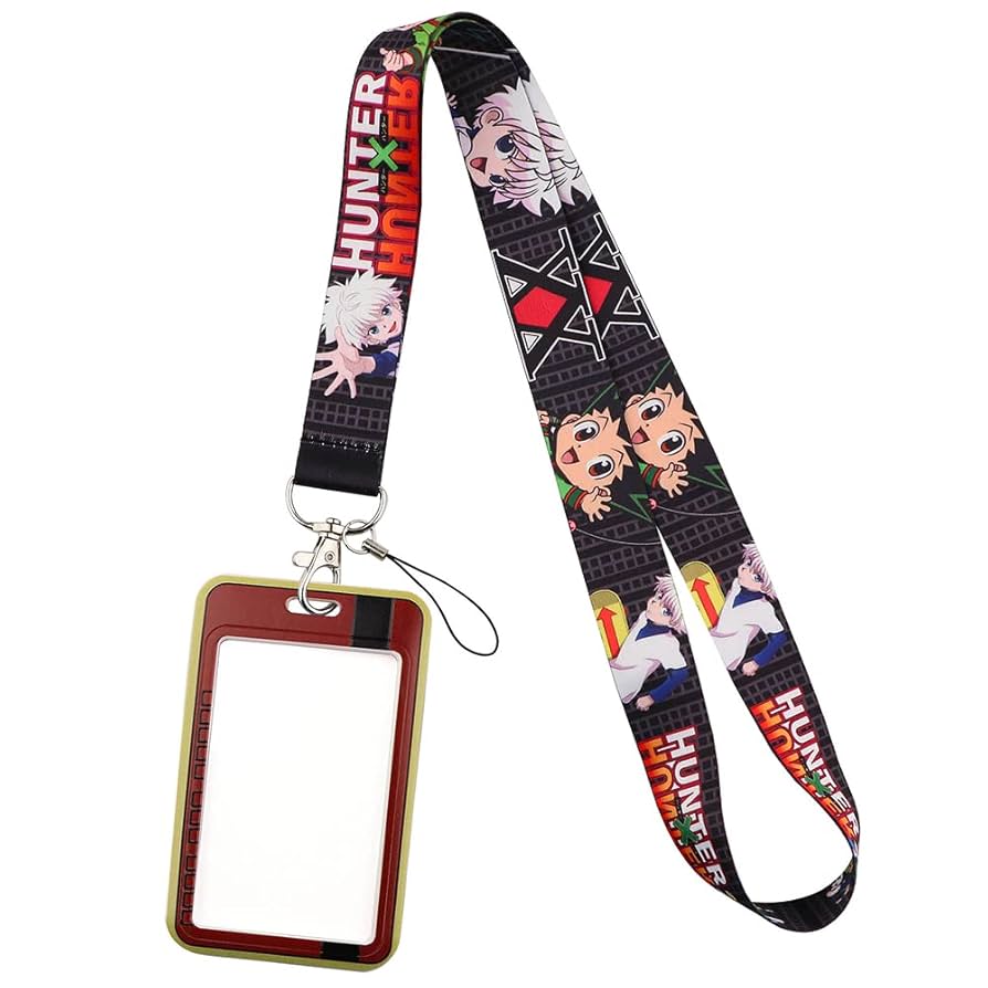 ストラップ　HUNTER×HUNTER Hunter X Hunter Lanyard Keychain with Card Holder – Neck