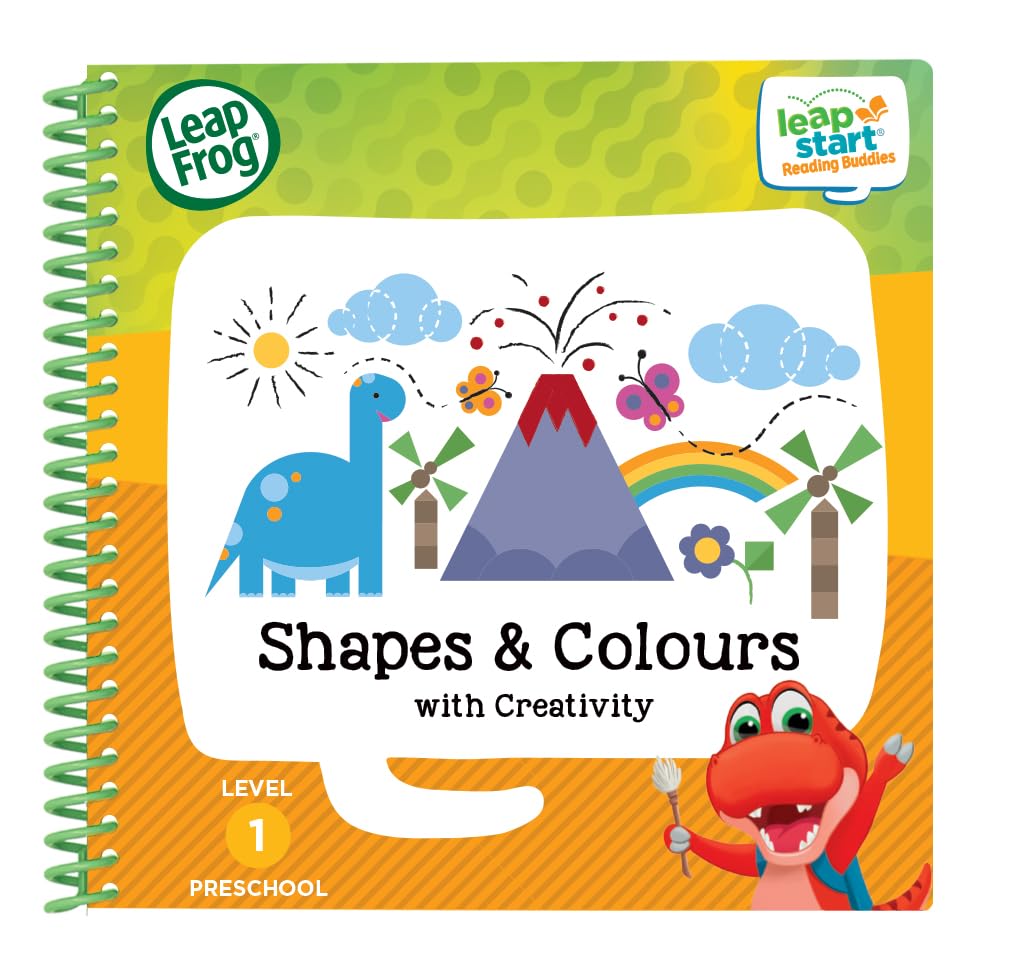 LeapFrog Leapstart Reading Buddies: Shapes and Colours with Creativity, Educational Fun, 40+ Reading Activities - Image 4