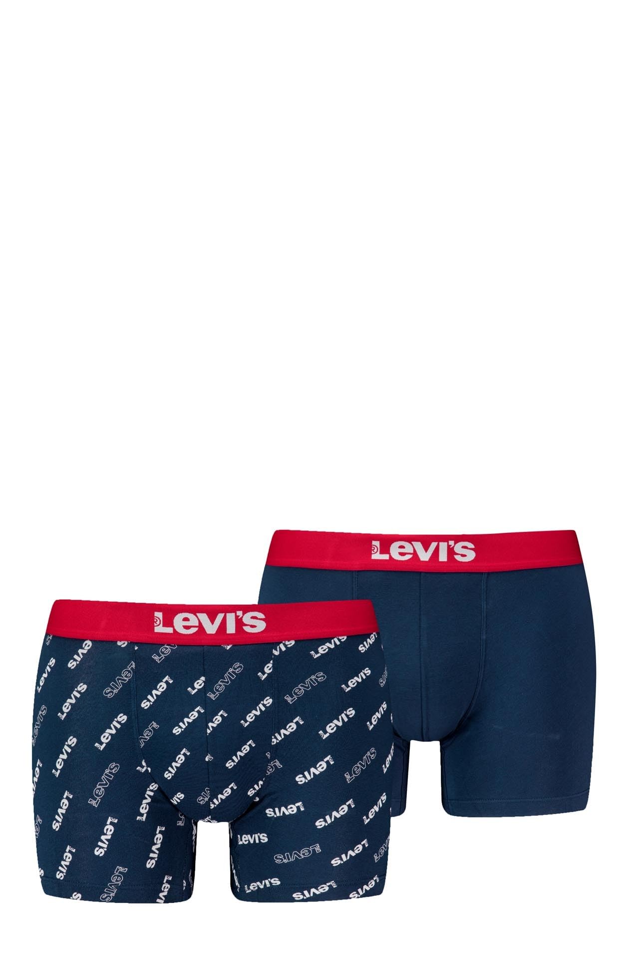Levi's Vintage Heather Men's Boxer Shorts Underwear Retro Shorts Pack of 2 S Blue / White / Red