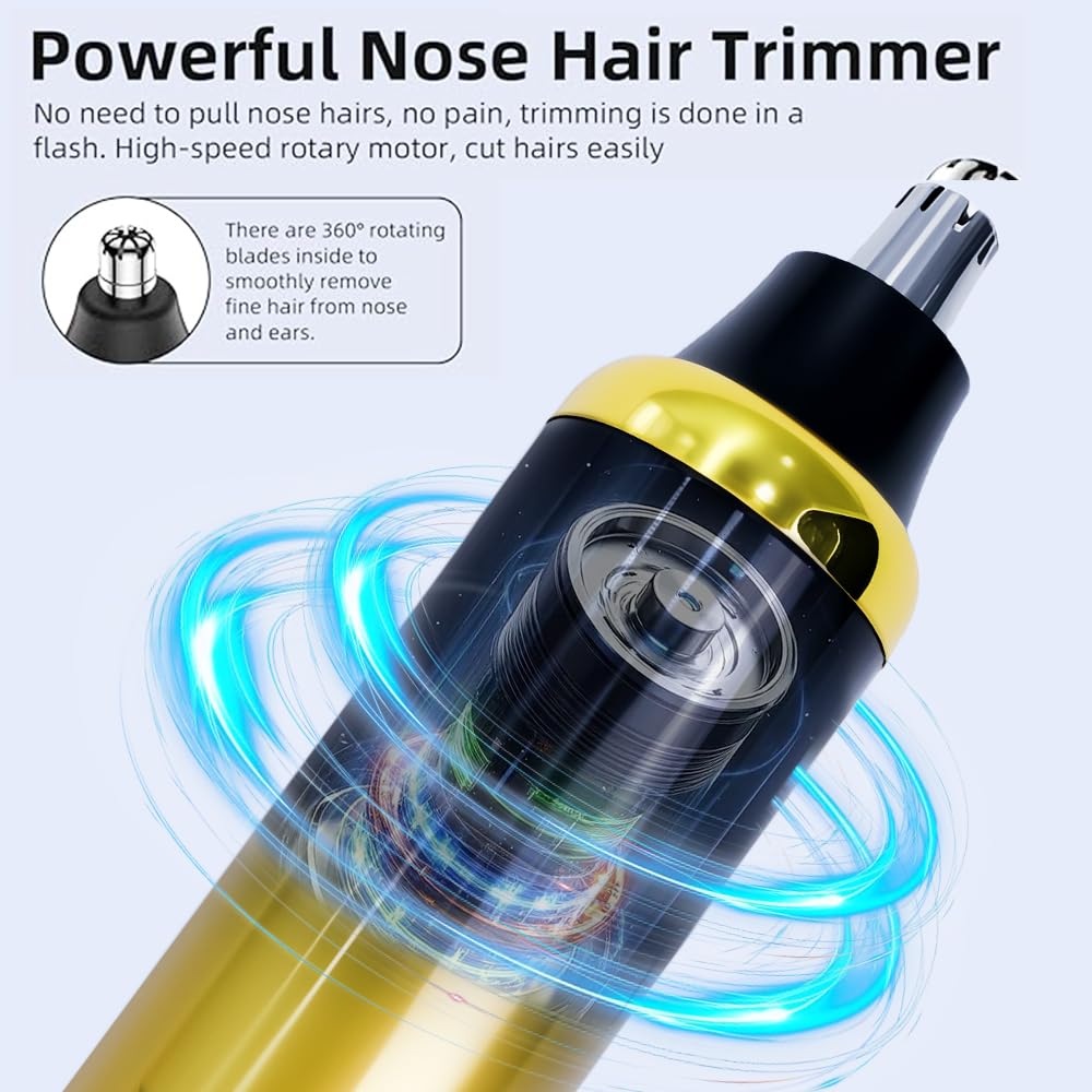 Professional Men's Hair Clippers, Trimmer Kit with LED Display