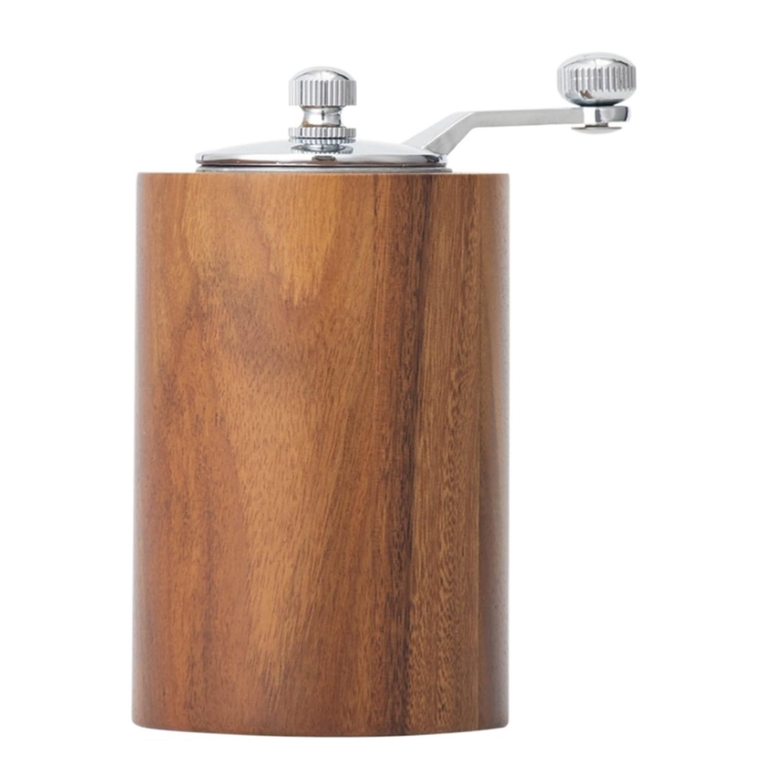 Młynek Do Przypraw Pieprzu Drewniany Ręczny Młynek Do Soli I Pieprzu Dozownik Bardzo Odpowiednia Sól Morska Do Różnych Przypraw(2pcs)