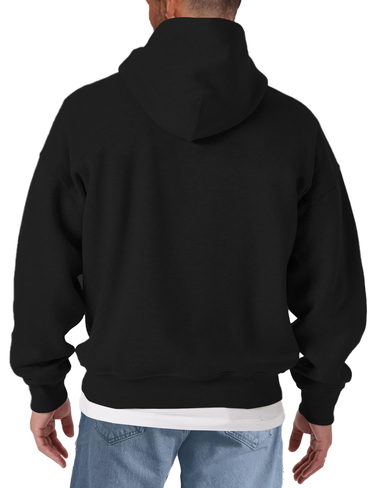 MAKAYA Felpa con Cappuccio Samurai Giapponese Hoodie Ninja Guerriero Katana Spada Tokyo Arti Marziali Anime Uomo