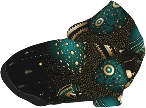 Miniatura 8 de Green Light Chic - Sudaderas con capucha 3D para mascotas pequeñas, un disfraz acogedor para cachorros con estilo, delicias de cosplay, talla S