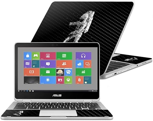 Miniatura 121 de MightySkins - Skin de fibra de carbono para cámara Blink XT para exteriores, chips dorados, acabado de fibra de carbono texturizado, protector