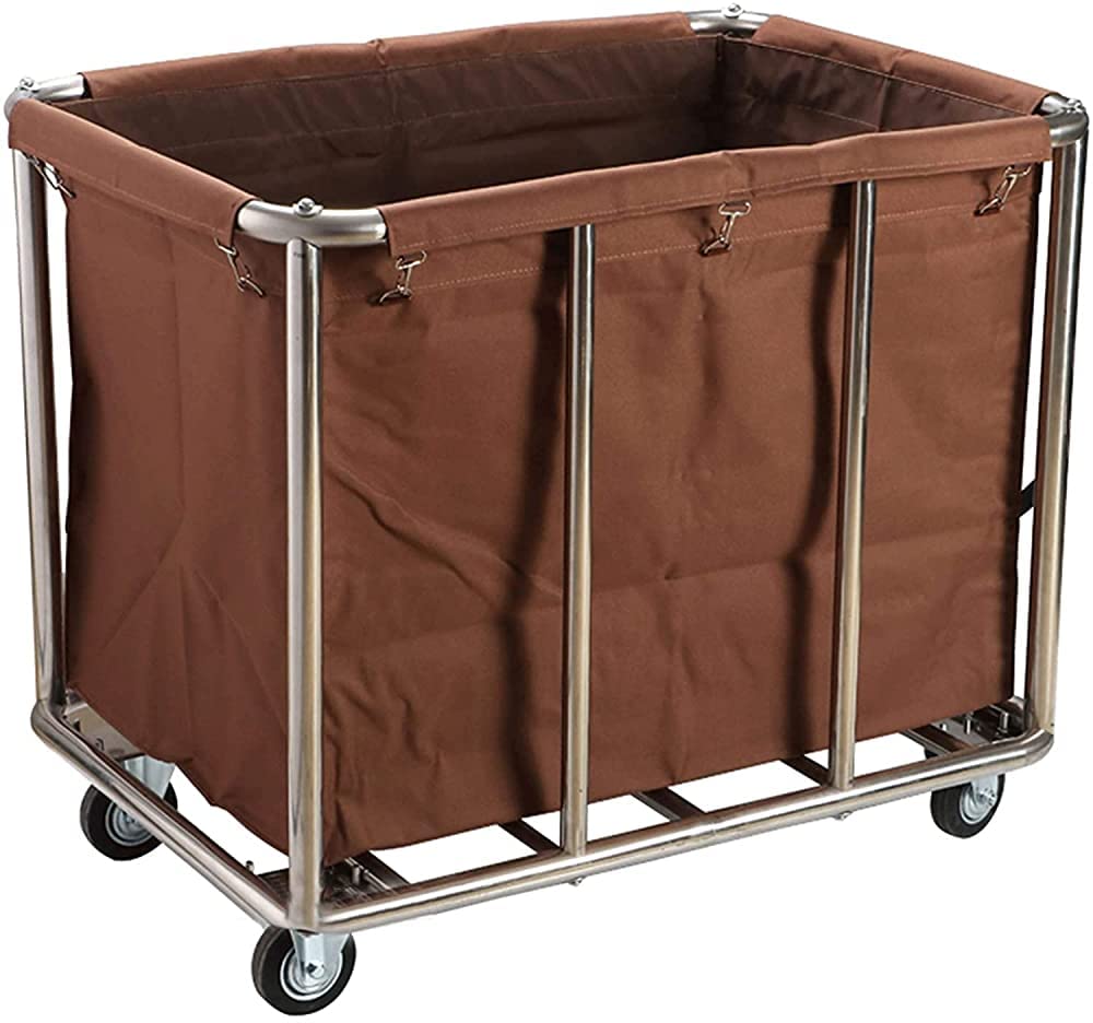 Shelf Movable Trolleys Removable Bags With Laundry Basket Multifunctional Laundry Trolley Cart With 4 Wheels Laundry Hamper Sorter