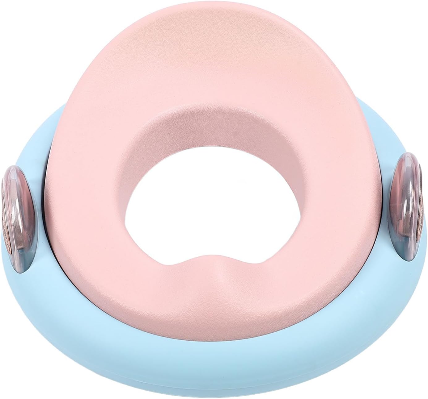 Ymiko Pink Baby Potty Cushion Training Toilet Ring for Boys and Girls Portable Soft Travel Potty