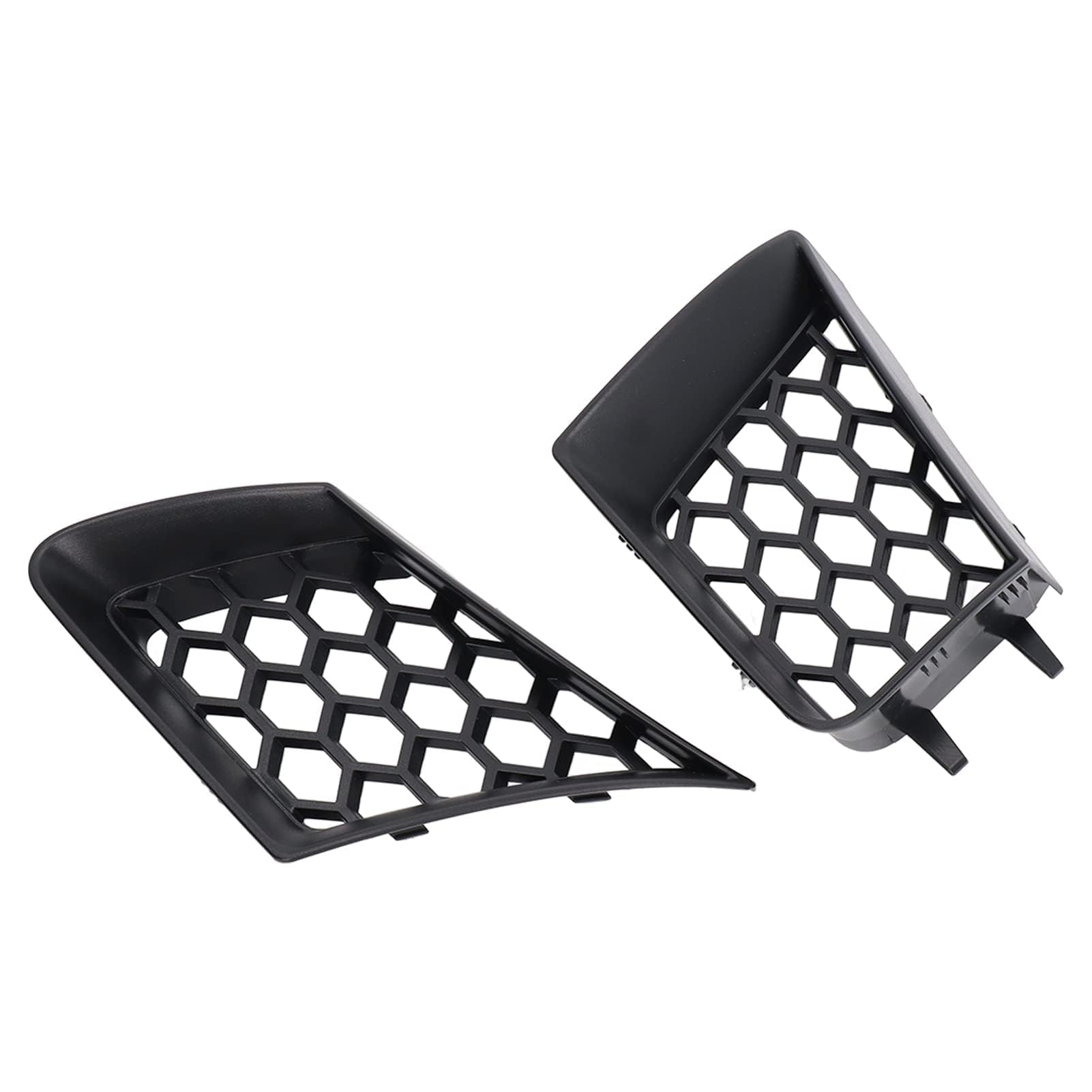 Parachoques delantero, 2 piezas de rejilla izquierda derecha de repuesto para Seat Cordoba 6L 2002-2009, negro brillante, posición de montaje delantera izquierda/delantera derecha